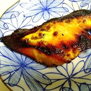 簡単！酒のつまみに☆魚の塩麹マヨ焼き